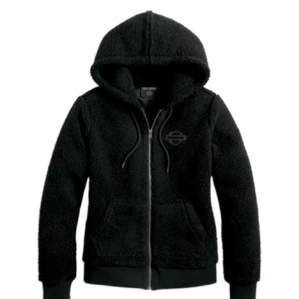 NWT Harley-Davidson Women's Enchanted Sherpa Hoodie 96413-23VW Size Medium